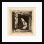 The Peasant in a Window by Cornelis Bega