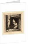 The Peasant in a Window by Cornelis Bega