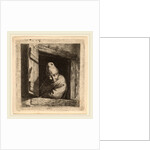 The Peasant in a Window by Cornelis Bega
