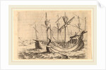 Hannibal's Navy Battling the Rhodians, 1634 by Willem Basse