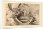 Caesar Crossing Stormy Seas, 1634 by Willem Basse