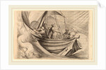 Caesar Crossing Stormy Seas, 1634 by Willem Basse