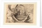 Caesar Crossing Stormy Seas, 1634 by Willem Basse