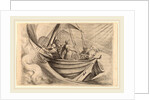 Caesar Crossing Stormy Seas, 1634 by Willem Basse