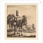 Two Mules by Karel Dujardin