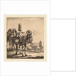 Two Mules by Karel Dujardin