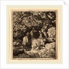 Four Figures under a Tree by Allart van Everdingen