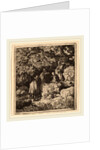 Four Figures under a Tree by Allart van Everdingen