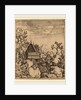 Man on a Small Wooden Bridge by Allart van Everdingen