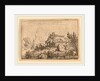 Ruined Cottage, Surrounded by Water by Allart van Everdingen
