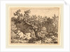Sportsman near a Large Tree by Allart van Everdingen