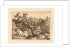 Sportsman near a Large Tree by Allart van Everdingen