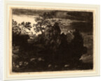 Large Rock at the River by Allart van Everdingen