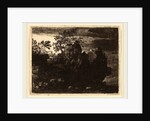 Large Rock at the River by Allart van Everdingen
