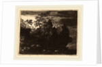 Large Rock at the River by Allart van Everdingen
