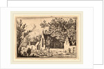Swine Herd near a Chapel by Allart van Everdingen
