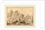 The Cudgel Dam and Covered Bridge by Allart van Everdingen