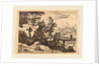 Man on a Small Wooden Bridge by Allart van Everdingen