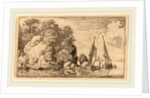 Two Boats on a Wide River by Allart van Everdingen