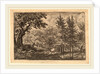 Fir Trees at the Water by Allart van Everdingen