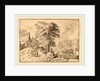 Cart with Two Draft Horses by Allart van Everdingen