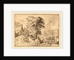 Cart with Two Draft Horses by Allart van Everdingen