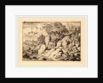Two Horsemen on a Rocky Path by Allart van Everdingen