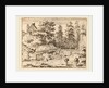 Three Cottages by Allart van Everdingen