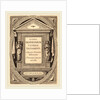 Title Page by Theodor Galle