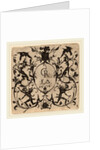 Ornament with Grotesque, 1616 by Master CR