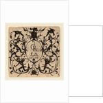 Ornament with Grotesque, 1616 by Master CR