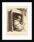 Smoker at a Window, probably 1667 by Adriaen van Ostade