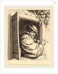 Smoker at a Window, probably 1667 by Adriaen van Ostade