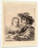 Self-Portrait with Saskia, 1636 by Rembrandt van Rijn