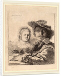 Self-Portrait with Saskia, 1636 by Rembrandt van Rijn