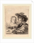 Self-Portrait with Saskia, 1636 by Rembrandt van Rijn