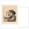 Self-Portrait with Saskia, 1636 by Rembrandt van Rijn
