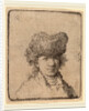 Self-Portrait in a Fur Cap, 1630 by Rembrandt van Rijn