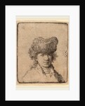 Self-Portrait in a Fur Cap, 1630 by Rembrandt van Rijn