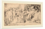 Christ Disputing with the Doctors: a Sketch, 1652 by Rembrandt van Rijn