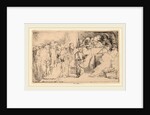 Christ Disputing with the Doctors: a Sketch, 1652 by Rembrandt van Rijn