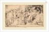 Christ Disputing with the Doctors: a Sketch, 1652 by Rembrandt van Rijn