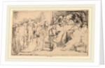 Christ Disputing with the Doctors: a Sketch, 1652 by Rembrandt van Rijn