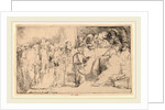 Christ Disputing with the Doctors: a Sketch, 1652 by Rembrandt van Rijn