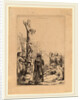 The Crucifixion: Small Plate, c. 1635 by Rembrandt van Rijn