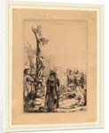 The Crucifixion: Small Plate, c. 1635 by Rembrandt van Rijn