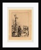 The Crucifixion: Small Plate, c. 1635 by Rembrandt van Rijn
