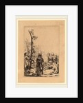 The Crucifixion: Small Plate, c. 1635 by Rembrandt van Rijn