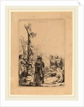 The Crucifixion: Small Plate, c. 1635 by Rembrandt van Rijn