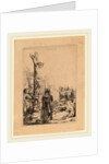 The Crucifixion: Small Plate, c. 1635 by Rembrandt van Rijn